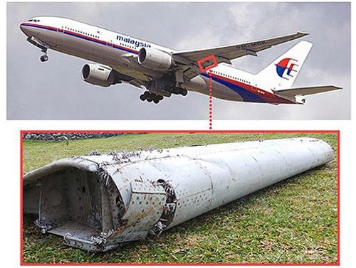 ຝລັ່ງຢັ້ງຢືນສະເກັດພົບເຫັນຢູ່ເກາະ Reunion ແມ່ນຂອງເຮືອບິນ MH 370